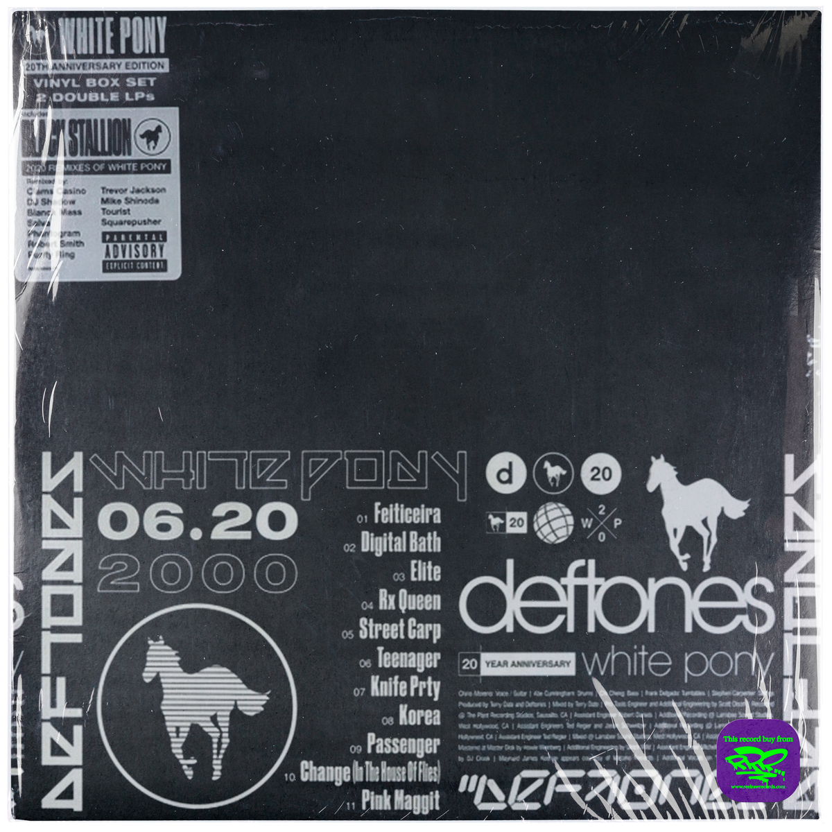 Deftones - White Pony (20th Anniversary Edition Black Stallion)