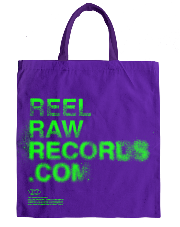 RRR Tote Bag Green Purple
